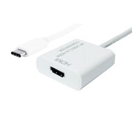 Value 12.99.3210-10 USB 3.1 C apa - HDMI anya adapter - Fehér