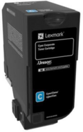 Lexmark 74C20CE Eredeti Toner Ciánkék