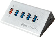 LogiLink UA0227 USB 3.0 HUB (4+1 port) Alumínium