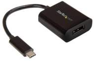 Startech CDP2DP USB-C apa - DisplayPort anya adapter - Fekete