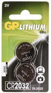 GP CR2032-U2 Lítium CR2032 Gombelem (2 db/csomag)