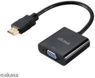 Akasa AK-CBHD15-20BK HDMI apa - VGA adapter - Fekete