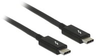 Delock 84847 Thunderbolt 3 - USB Type-C (apa - apa) kábel 2m - Fekete