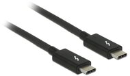 Delock 84845 Thunderbolt 3 - USB Type-C (apa - apa) kábel 1m - Fekete