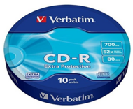 Verbatim CD-R Íható 82' 52x CD Lemez (10db/csomag)