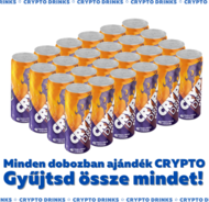 Crypto Drinks energiaital (24 db)