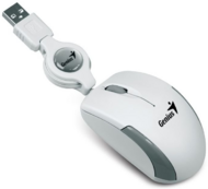 Genius Micro Traveler v2 USB egér - Fehér