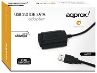 Approx APPC08 USB 2.0 - IDE+SATA Átalakító