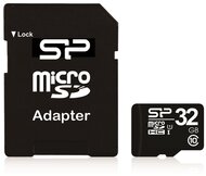 Silicon Power microSDHC Class10 32GB kártya adapterrel