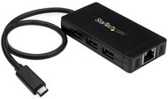 StarTech HB30C3A1GE USB 3.0 HUB (3 port) Fekete
