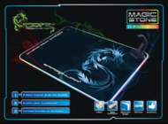 Dragon War Front Magic Stone GP-007 Gaming világító egérpad