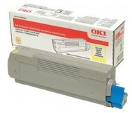OKI Toner C612 sárga 6k