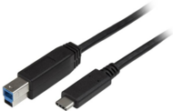 Startech USB315CB2M USB-C - USB-B (apa - apa) kábel 2m - Fekete
