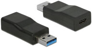 Delock 65696 USB 3.1 Gen 2 A apa > USB Type-C anya Aktív Átalakító Fekete