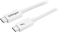 Startech TBLT3MM1MW Thunderbolt 3 (apa - apa) kábel 1m - Fehér