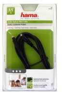 Hama 122256 ODT (apa - apa) kábel 1.5m - Fekete