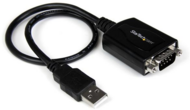 Startech ICUSB232PRO DB-9 - USB-A (apa - apa) kábel 0.3m - Fekete