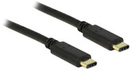 Delock 83332 USB-C 2.0 (apa - apa) kábel 2m - Fekete