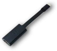 Dell 470-ABMZ USB-C apa - HDMI anya adapter - Fekete