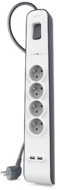 Belkin BSV401CA2M túlfeszültség védő - elosztó
