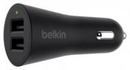 Belkin F8M930BTBLK Dual USB Autós Gyorstöltő (12V / 2 x 2400mAh) - Fekete