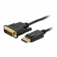 Equip 119336 DisplayPort - DVI (Apa - Apa) Kábel 2m Fekete