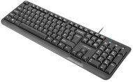 Natec NKL-0967 TROUT SLIM USB Billentyűzet ENG - Fekete