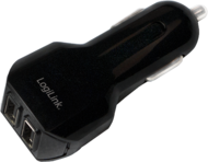 LogiLink PA0101 Autós töltő 3.1A (2x USB) Fekete