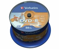 Verbatim 43744/43533 DVD-R nyomtatható lemez - Henger 50 db