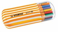 Stabilo Point 88 Zebrui 0.4mm Tűfilc készlet 20 szín