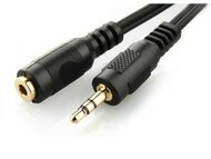 Gembird Audio kábel, szereo, Jack 3.5mm (apa) /Jack 3.5mm (anya), 5m, arany