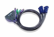 KVM Switch Aten CS-62S PS/2 (2 PC - 1 Monitor)