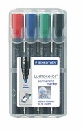 Staedtler Lumocolor 352 2mm Alkoholos marker készlet 4db - Vegyes