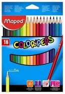Maped Color'Peps háromszögletű Színes ceruza készlet 18db-os