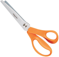 Fiskars Classic 23cm Cikkcakk olló - Narancssárga