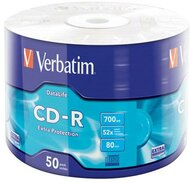 Verbatim 43787 CD-R lemez - Fólia 50 db