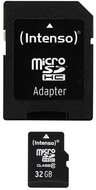 Intenso 32GB microSDHC CL10 memóriakártya + Adapter