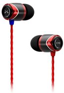 SoundMAGIC E10 Fülhallgató - Fekete-piros