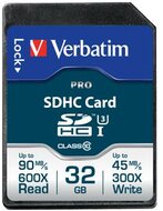 Verbatim Pro 32GB SDHC UHS-I CL10 memóriakártya