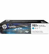 HP L0R13A 981Y Eredeti Tintakazetta Ciánkék