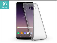 Devia Naked Samsung G955F Galaxy S8 Plus szilikon hátlap Átlátszó