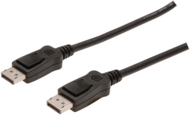 Assmann DisplayPort kábel 5.0m - Fekete