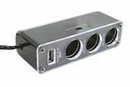 SAL SA 023 Autós feszültség elosztó 3-as + USB