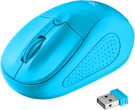 Trust 21921 Primo Wireless Gaming Egér - Neon kék