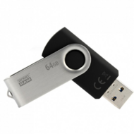 Goodram 64GB UTS2 USB 2.0 Pendrive - Fekete/Ezüst