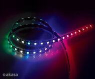 Akasa - Mágneses LED szalag - Vegas MBW - AK-LD06-50RB - 50cm - RGBW