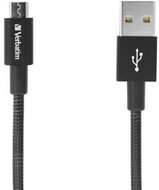 Verbatim USB 2.0 - MicroUSB adat és töltő kábel 1m Fekete