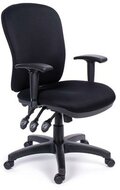 Mayah "Super Comfort" Irodai szék Fekete