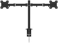 ART L-02A 13"-27" Duplakaros Monitor tartó Fekete