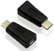 Value 12.99.3190-10 USB-C apa - Micro USB anya adapter - Fekete